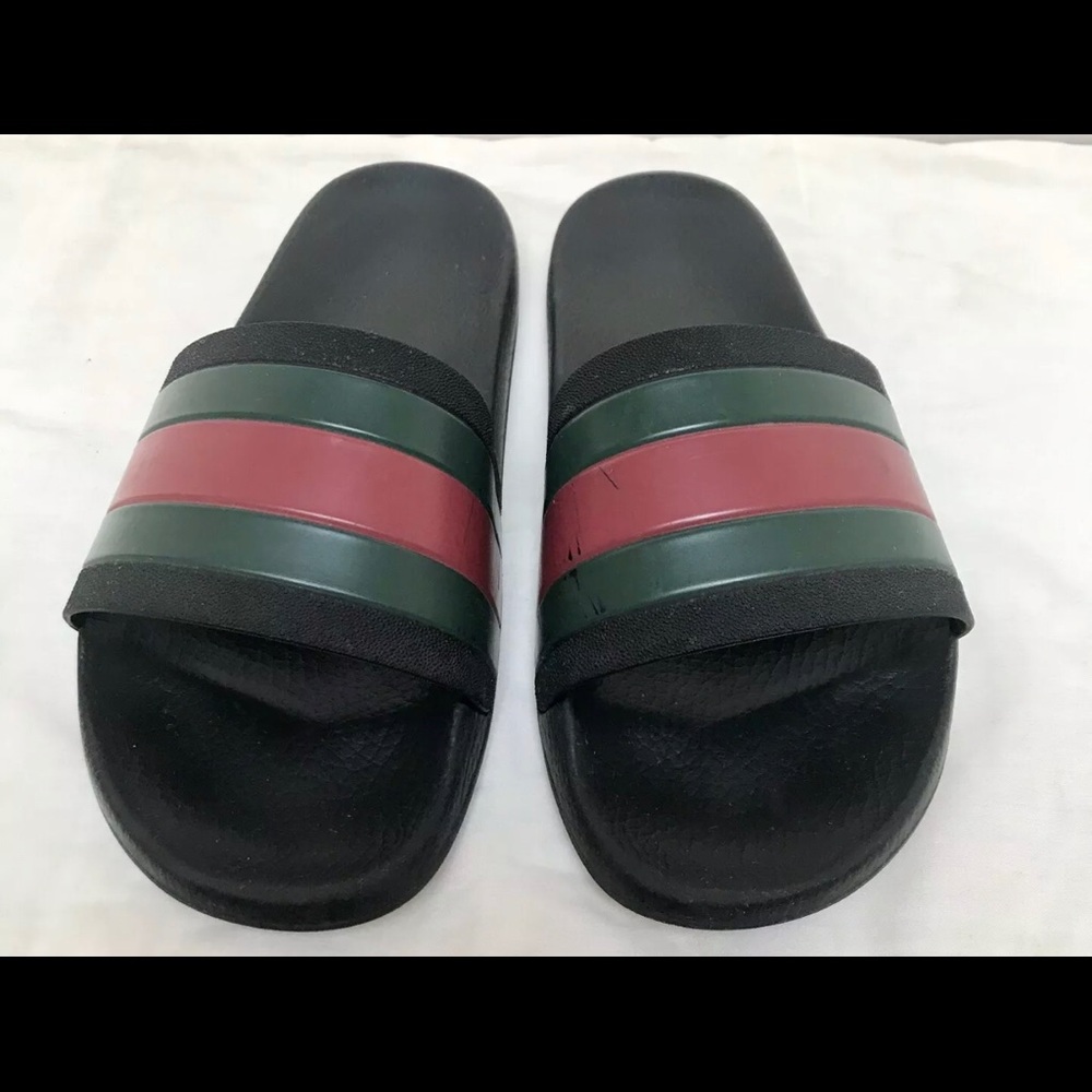 Gucci Pursuit Slides Men Size Us11 Sandals